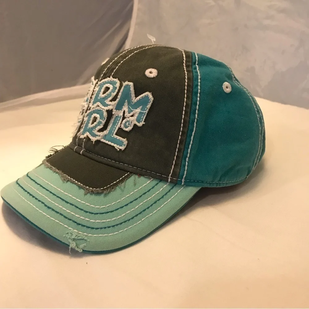 J. America / Farm Girl Adjustable Distressed Girl's Cap